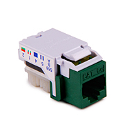 RJ45FC5E-GRN